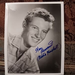 Ken Osmond 8x10 Black & White Glossy Photo Autographed/Signed Leave It To Beaver